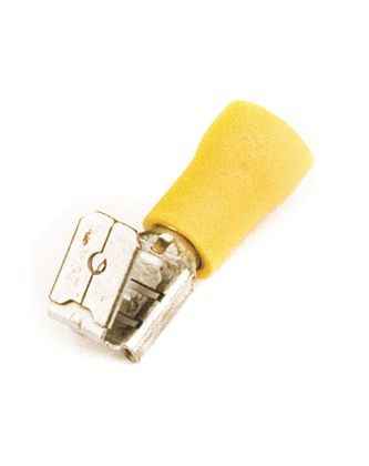 DKC Наконечник плоский с изолир.фланцем (смешанный) 2,5-6 кв.мм 6,3х0,8 мм (РПИ-О)