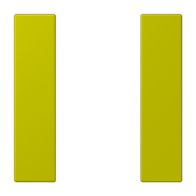 JUNG Набор накладок 1 группа для модулей F50 термопласт Les Couleurs® Le Corbusier LC501TSA4320F