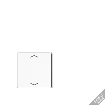 JUNG клавиша, 4 группа, матовый антрацит A404TSAPANM23