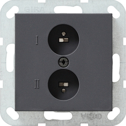 Gira Розетка для стереофонического громкоговорителя 040228