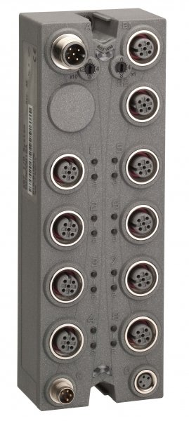 Купить SE Дискретный модуль CANopen IP67, 16 вх/вых, разъемы М12 TM7NCOM16A