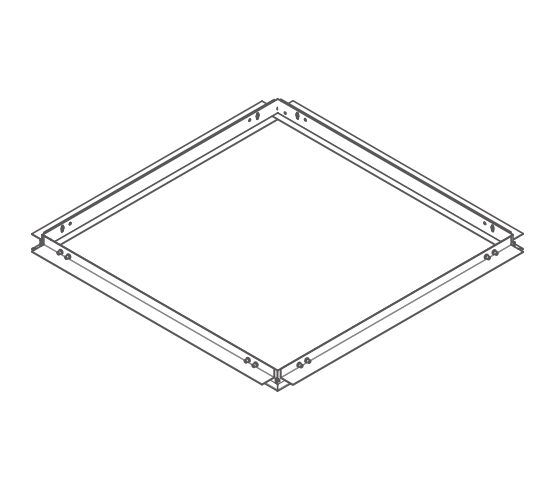 АСТЗ Рамка под ГК 1200х300 5000000038 АСТЗ Рамка под ГК 1200х300 5000000038