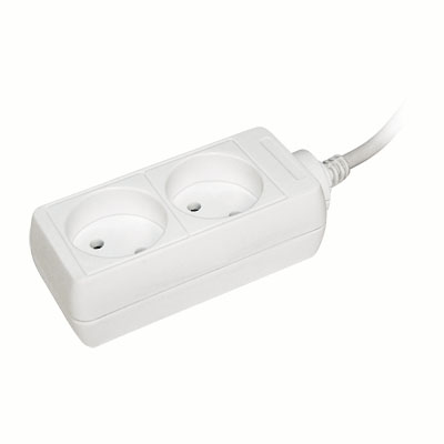 Купить IEK Удлинитель У2 2 места 2Р/5 метров 2х0,75мм2 10А/250