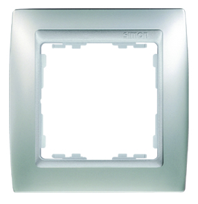 Simon 82 Алюминий/Металлик Рамка 3-ая 82934-33