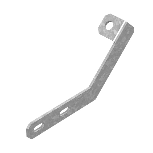 OSTEC Кронштейн для консоли поддерживающий 135 град., толщ. 3,0 мм, Сендзимир цинк