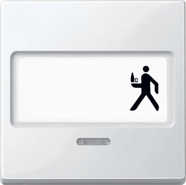 SE Merten SM Клавиша с полем для надписи и конт ламп (MTN434719)