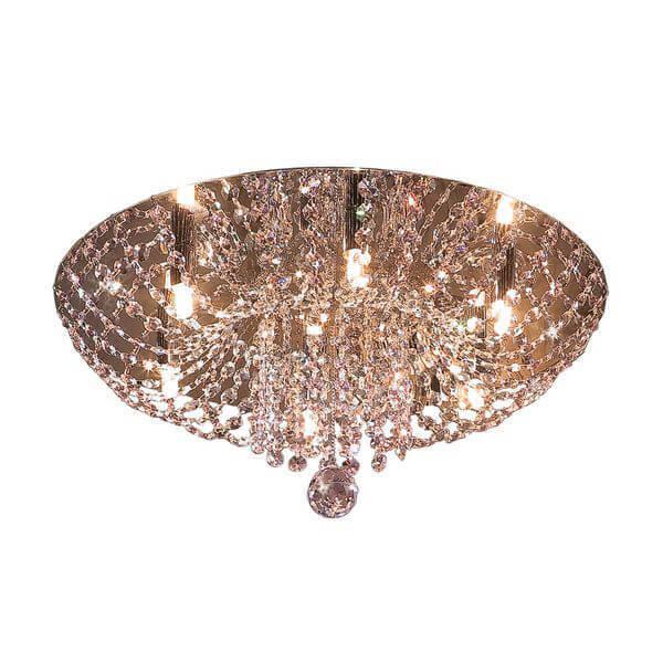 Citilux CL305161 Орион Хром+Розовый Светильник Люстра