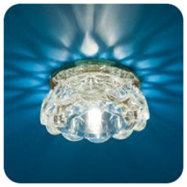 Italmac Bohemia 220 7 70 Прозрачный Светильник декоративный из огранненого стекла, G9 Italmac Bohemia 220 7 70 Прозрачный Светильник декоративный из огранненого стекла, G9