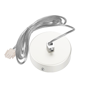 Varton Комплект для подключения к сети Х-line подвесной (провод 2м) RAL9003 белый муар V4-R0-10.0006.XL0-0002