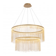 Kink Light 08260-80+60,33 Люстра Агни золото d80+60 h200 Led 67W (3000K)