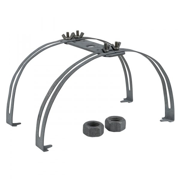 EKF PROxima Держатель молниеприемника 1-2 метра на круглый конек двойной