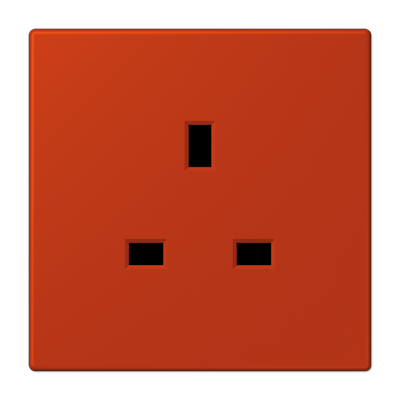 JUNG Накладка для механизма розетки арт. 3521EINS дюропласт Les Couleurs® Le Corbusier LC2521P4320A