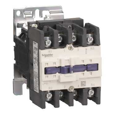 Купить SE Contactors D Контактор 4Р (2 НО + 2 НЗ), AC1 80А, 24В DС зажим под винт LP1D65008BD