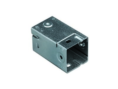 DKC Разворот плоскости глухой левый 50х50, цинк-ламельный