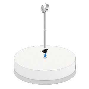 Купить OBO Bettermann Держатель изолированного токоотвода дистанционный 5408043