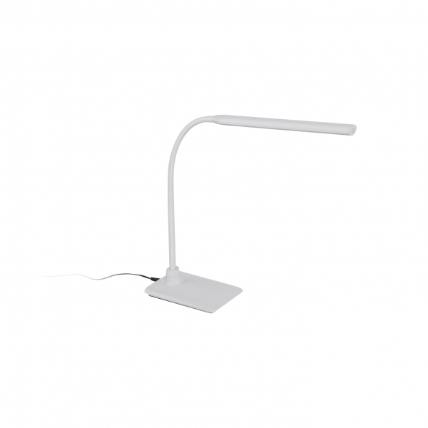 Eglo Светодиод. настольная лампа LAROA с сенсор. диммир., 4,5W(LED), L480, H325, пластик, белый 96435 Eglo Светодиод. настольная лампа LAROA с сенсор. диммир., 4,5W(LED), L480, H325, пластик, белый 96435