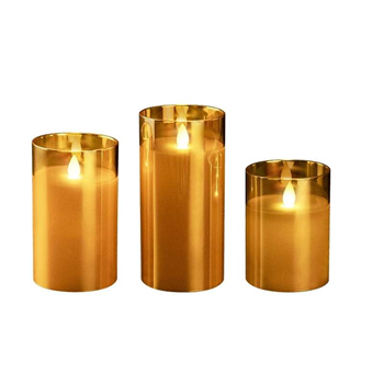 ФАZA Светодиодная Свеча Свечи CL7-SET3-gd (компл. 3-х свечей, золот.) .5018822-2021