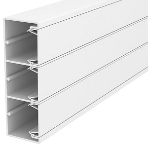 OBO Bettermann Кабельный канал Rapid 45 (с крышкой) 53x160x2000 мм (ПВХ,белый) 6116073