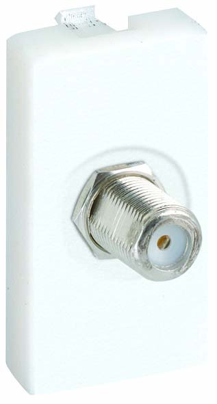 Simon Connect Графит Плата с разъёмом SAT мама , пайка, 22,5х45мм K102C-14