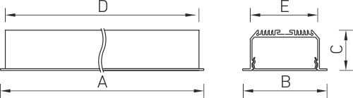 Купить СТ PROFILE 60L end cap SL (set of 2 pcs)