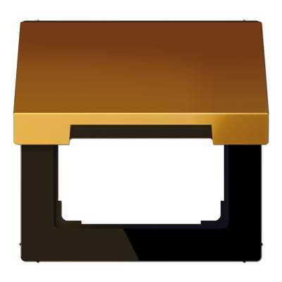 JUNG LS 990 Золото Крышка для розеток и изделий с платой 50х50мм LS990KLGGO