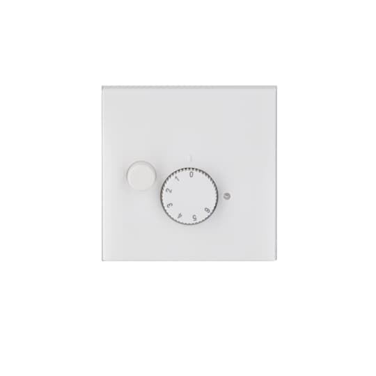 ABB Накладка с поворотной ручкой для термостата, Impressivo, цвет белый 2TKA00000274
