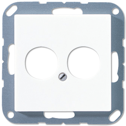 JUNG крышка для 2-х гнезд, белый A562-2BFWW