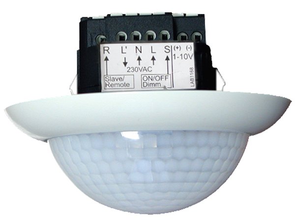 BEG Белый Датчик присутствия потолочный 360°, с фукц. диммирования 1-10V IP20 92248