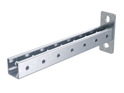 DKC Консоль одиночная, 41х41, осн.200 мм, горячеоцинкованный