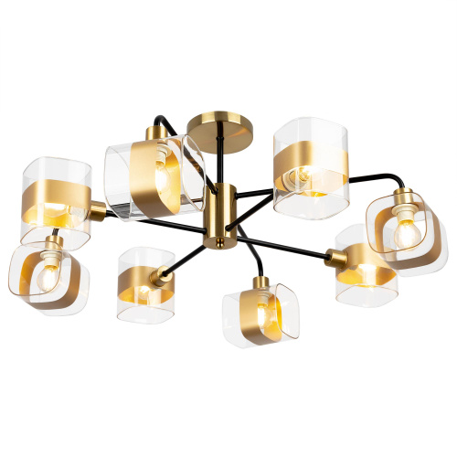 Citilux CL140181 Бертон Бронза+Черный Люстра