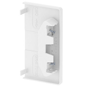 Купить OBO Bettermann Заглушка торцевая кабель-канала Rapid 80, 70x130 мм, ПВХ, серый RAL7030 6274576