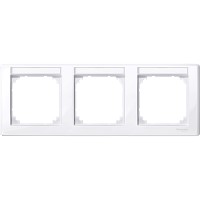 Купить SE Merten SM Бел Актив Рамка 3-ая с полем для надписи (MTN471325)