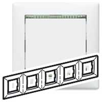 Купить Legrand Valena Бел/кристалл Рамка 5-ая гориз 774465