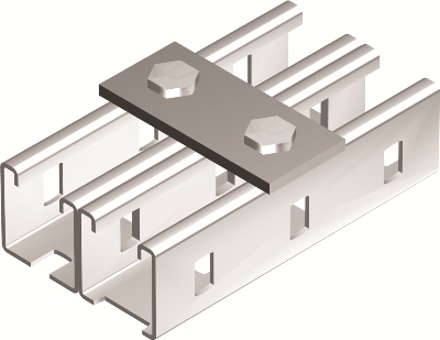 DKC Пластина соединительная, длина 90 мм, 2отв., горячеоцинкованная