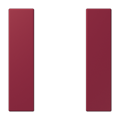 JUNG Набор накладок 1 группа для модулей F50 термопласт Les Couleurs® Le Corbusier LC501TSA4320M