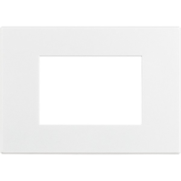 Купить BT Axolute Air Матовая белая Рамка, итальянская модульность, 3 модуля HW4803AW