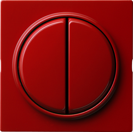 Gira S-Color Красный Клавиша 2-ая 029543