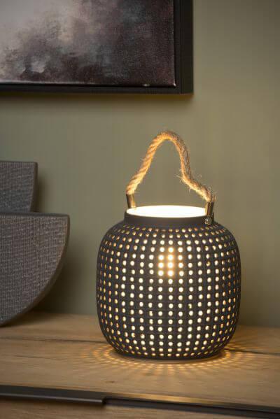 Купить Lucide SAFIYA Серый Настольная лампа 13525/01/36