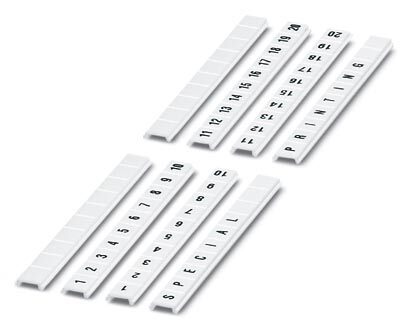 Phoenix Contact Маркировка для клеммных модулей ZBF 6,LGS:UNGERADE ZAHLEN 1-19 0810876:0001