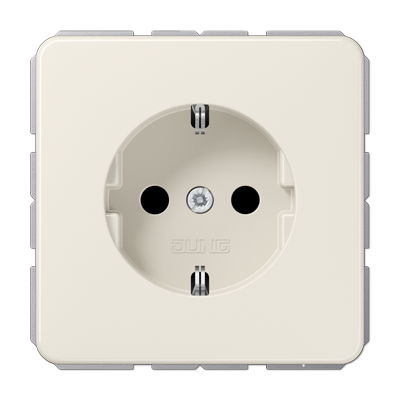 JUNG Штепсельная розетка SCHUKO 16A 250V~ слоновая кость CD1520BF