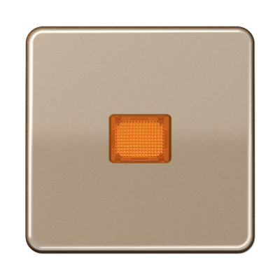 JUNG CD 500/CD plus Бронза Клавиша 1-ая с/п с оранжевой линзой CD590KOGB