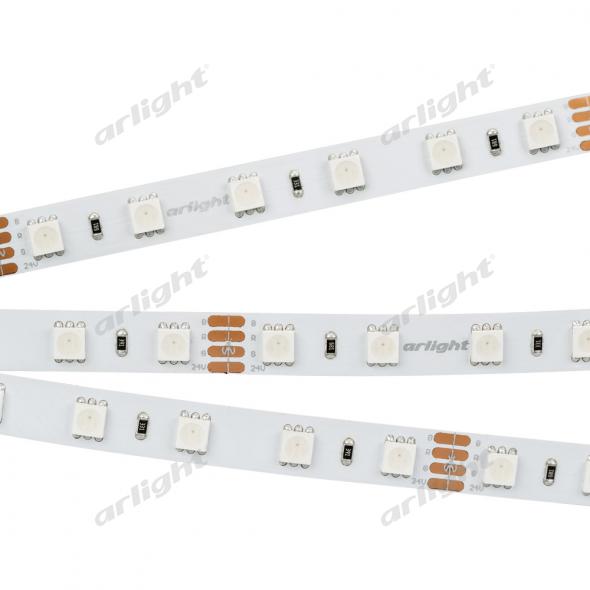Arlight Лента RT 2-5000 24V RGB 2X (5060, 300 LED, LUX) (ARL, Открытый) 010367