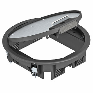 Купить OBO Bettermann Лючок GESR4U (универсальный) 6xModul45 (полиамид, серый) 7405436