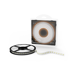 Gauss Лента LED 5050 -SMD 14.4W 12V DC теплый белый IP66 (блистер 5м) 311000114