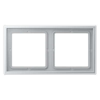 JUNG Алюминий Рамка 2-постовая LSZAL982BF