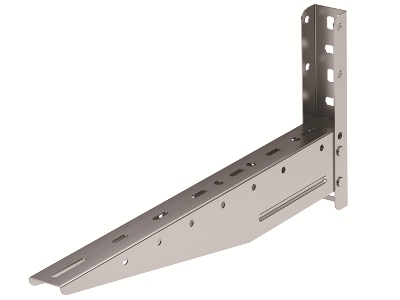 DKC Консоль с опорой ML осн.500 мм, цинк-ламельная