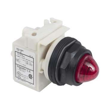 Купить SE Лампа сигнальная 30мм 230В красная 9001SKP7R9