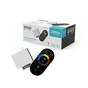 Gauss Контроллер RGB Basic для ленты LED 12V 288W 1/100 BT622