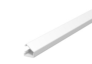 OBO Bettermann Мини-канал WDK с крышкой 7х12,5х2000 мм (борт 7 мм, крышка 12,5 мм, со скотчем) ПВХ белый RAL 9010 6150276