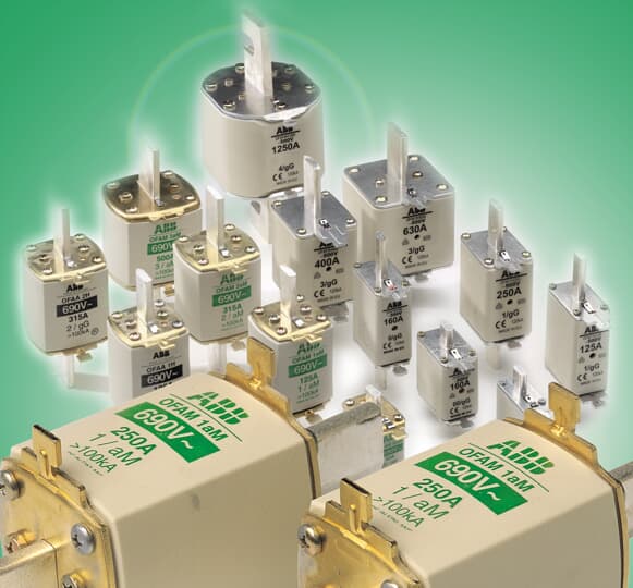 ABB Предохранитель OFAA000GG40 40A тип gG размер000, до 690В 1SCA022661R9140